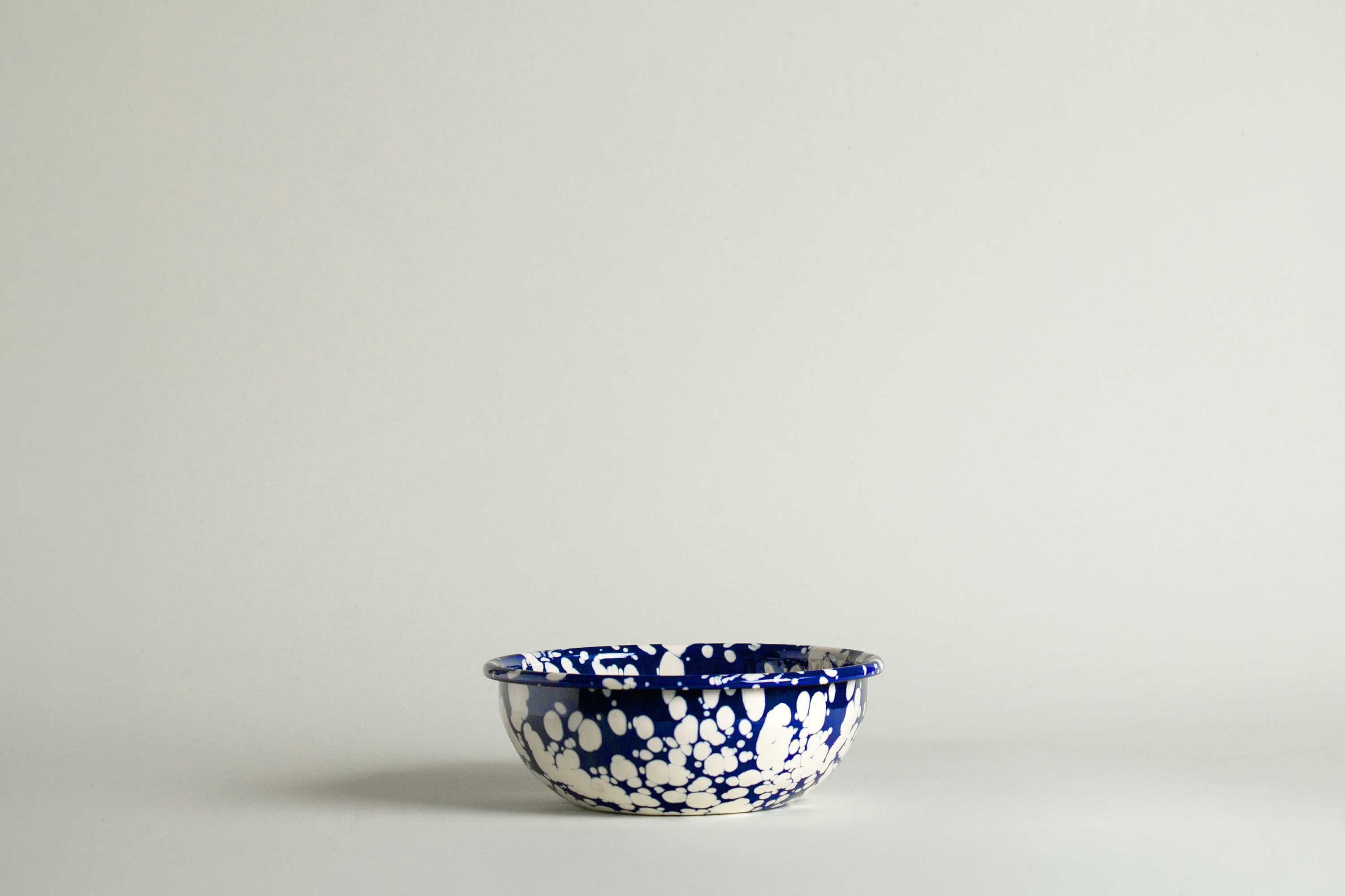 BOWL-16 <br> Cobalt/Ecru
