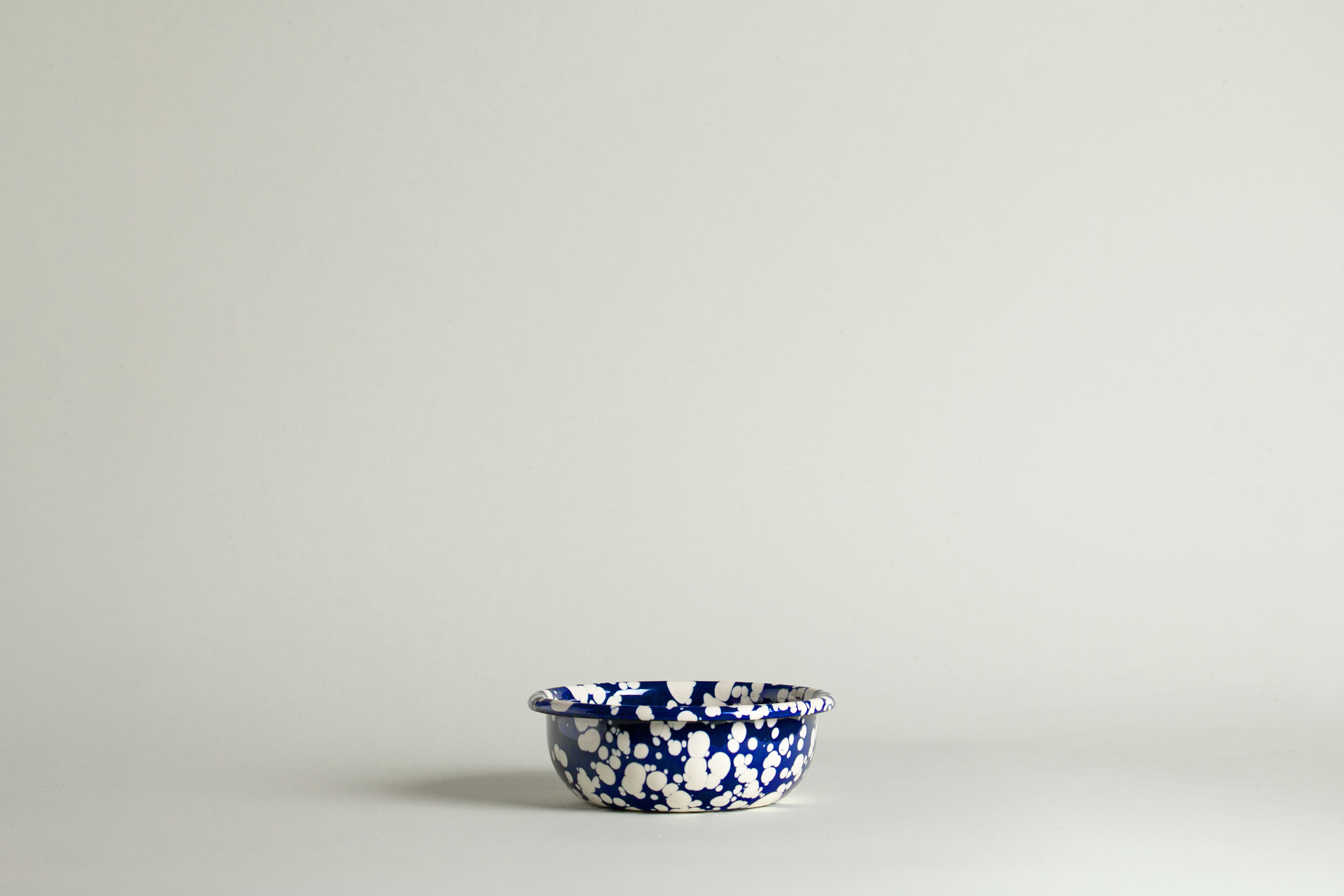 BOWL-12 <br> Cobalt/Ecru