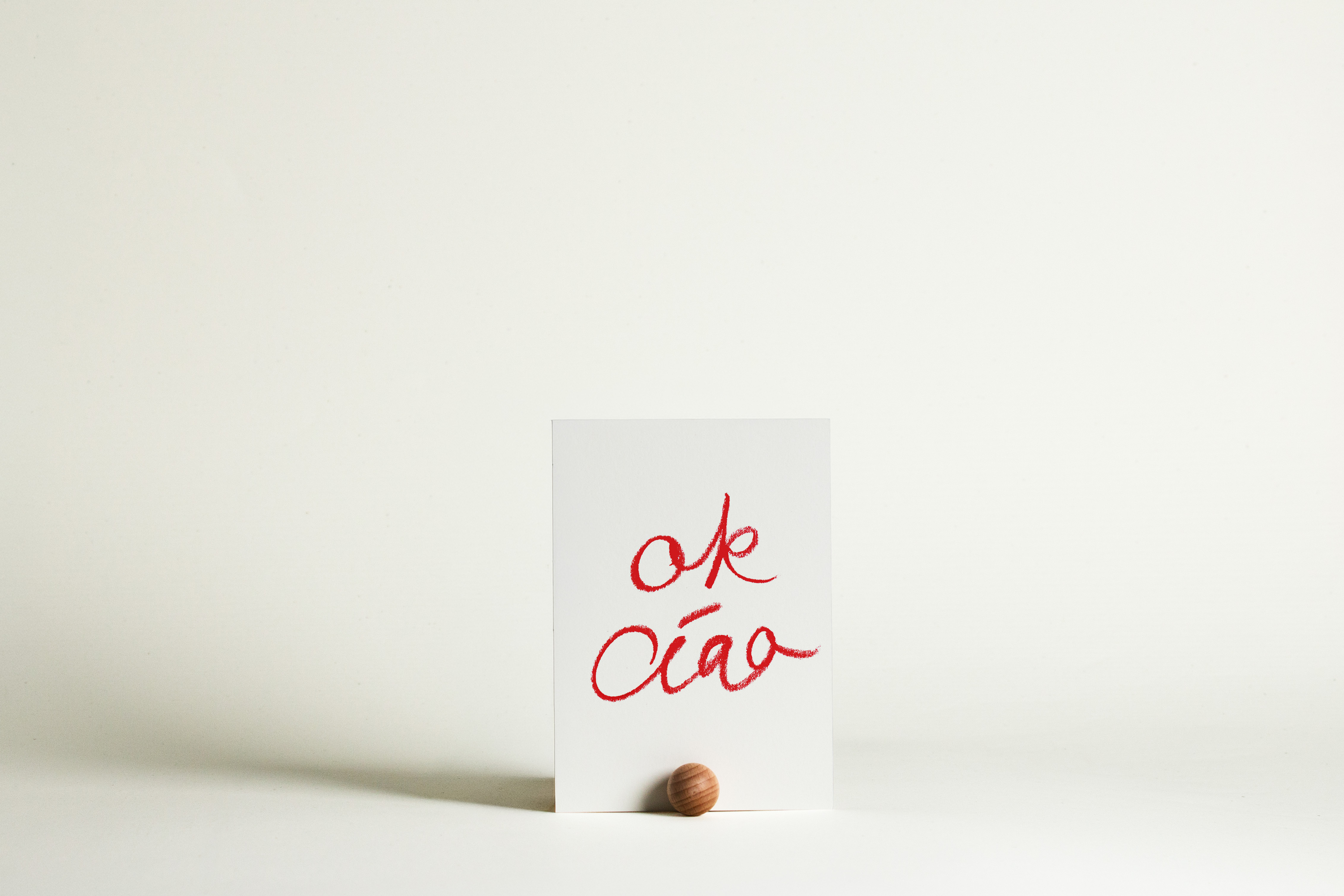 CARD <br> Ok Ciao