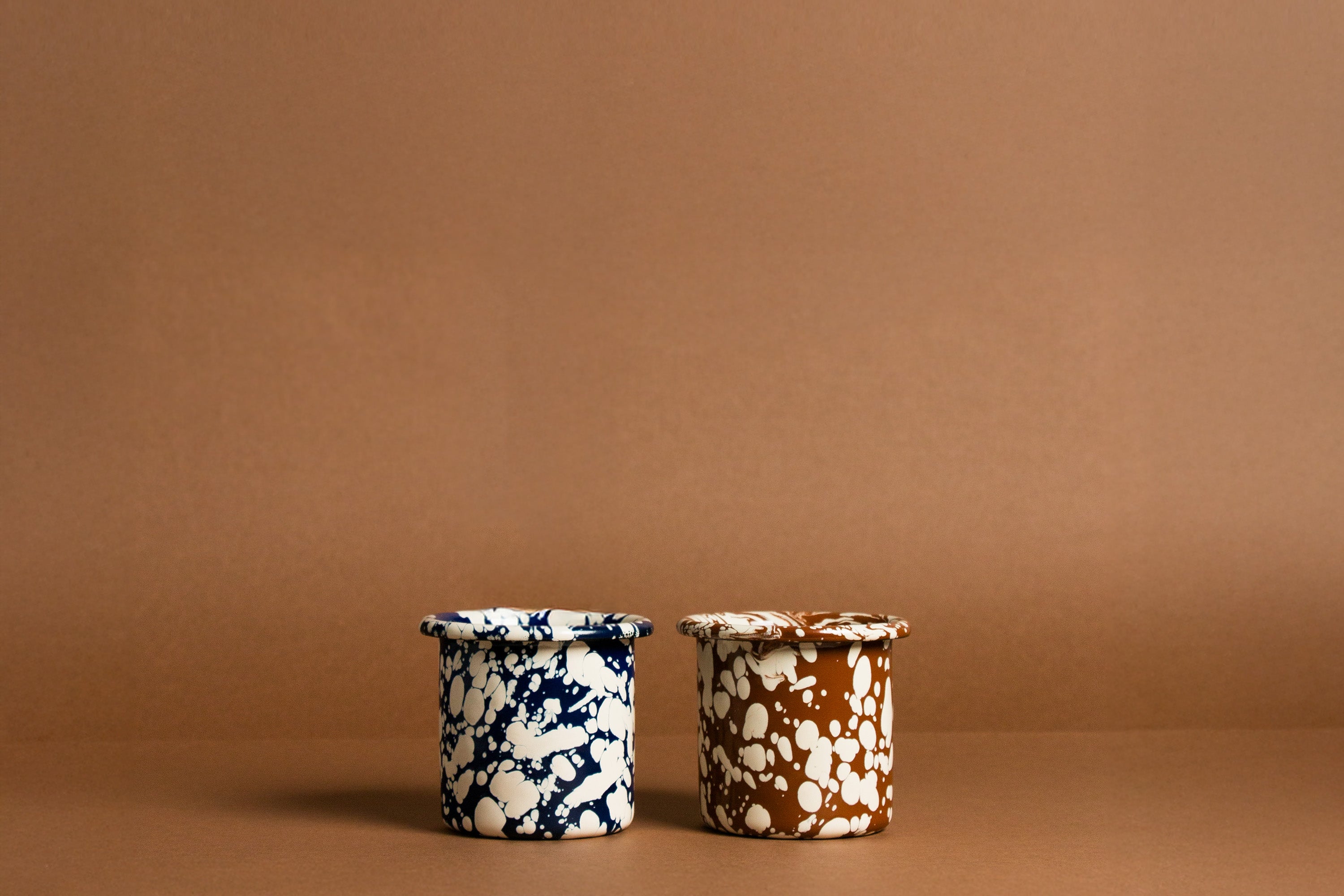 MINI-MUG  <br> Cobalt/Ecru