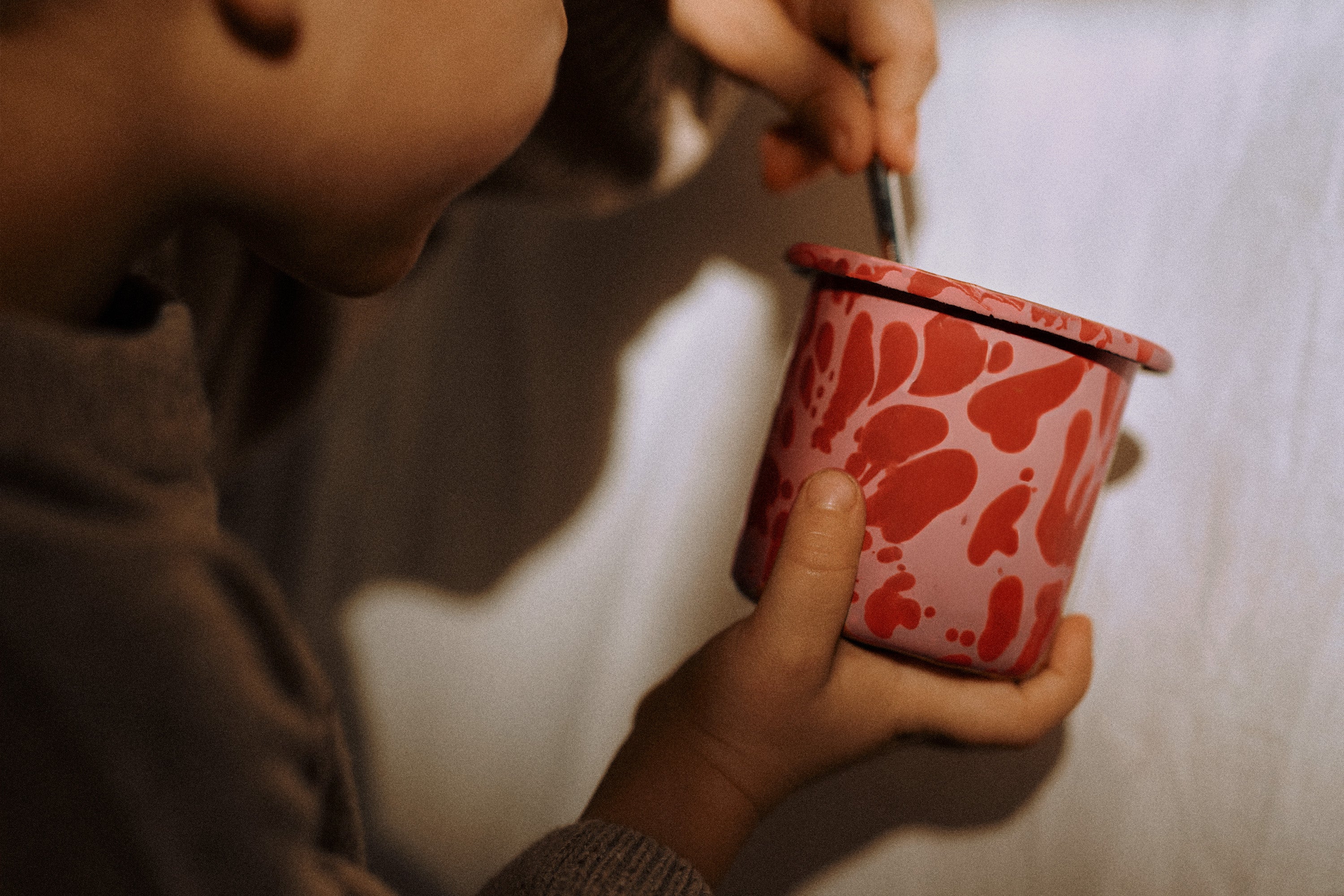 MINI-MUG  <br> Peony/Tomato