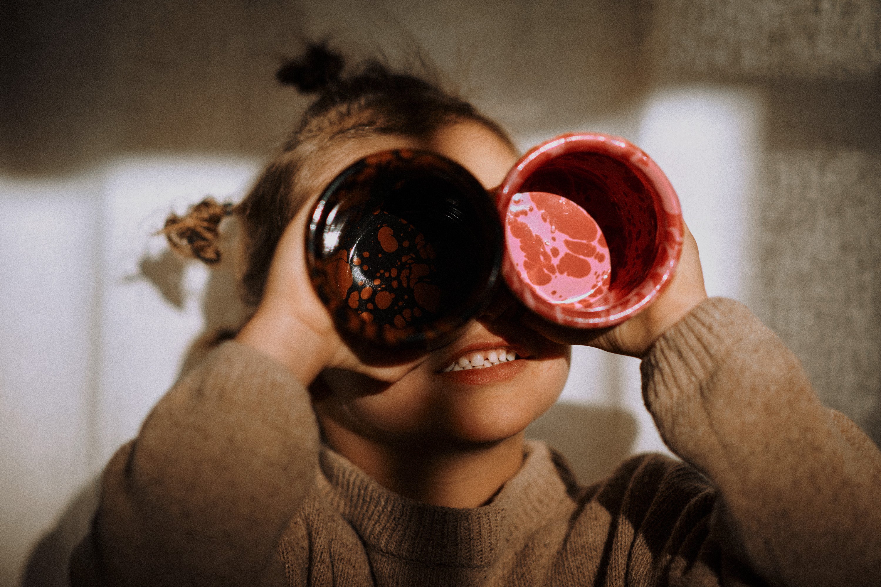 MINI-MUG  <br> Peony/Tomato