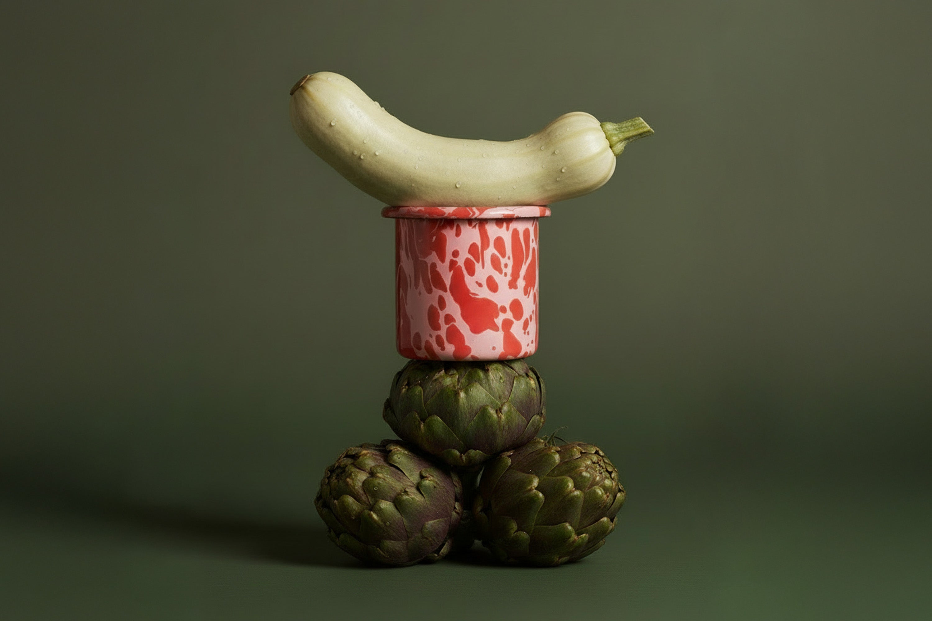 MINI-MUG  <br> Peony/Tomato