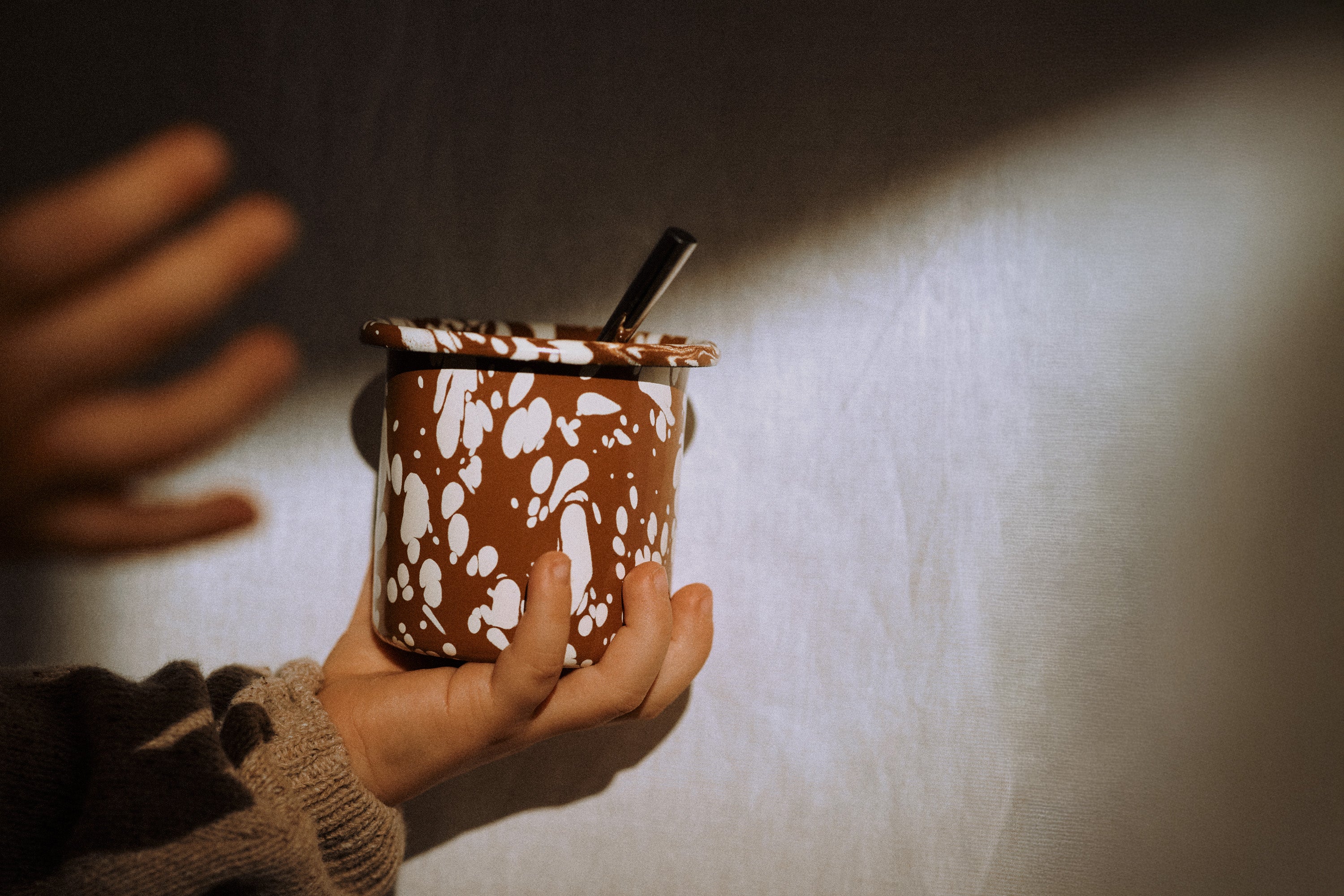 MINI-MUG  <br> Terra/Ecru