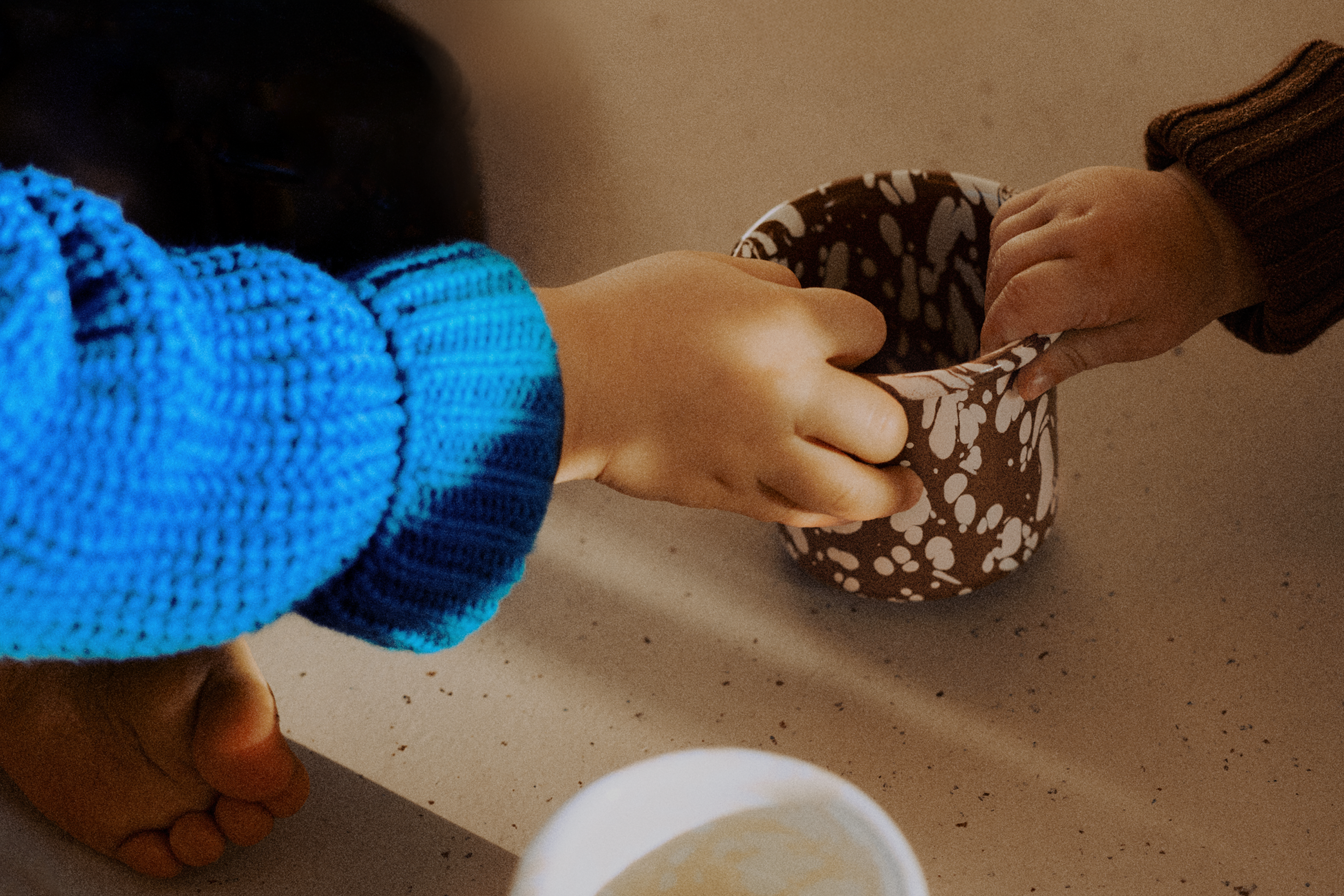 MINI-MUG  <br> Terra/Ecru