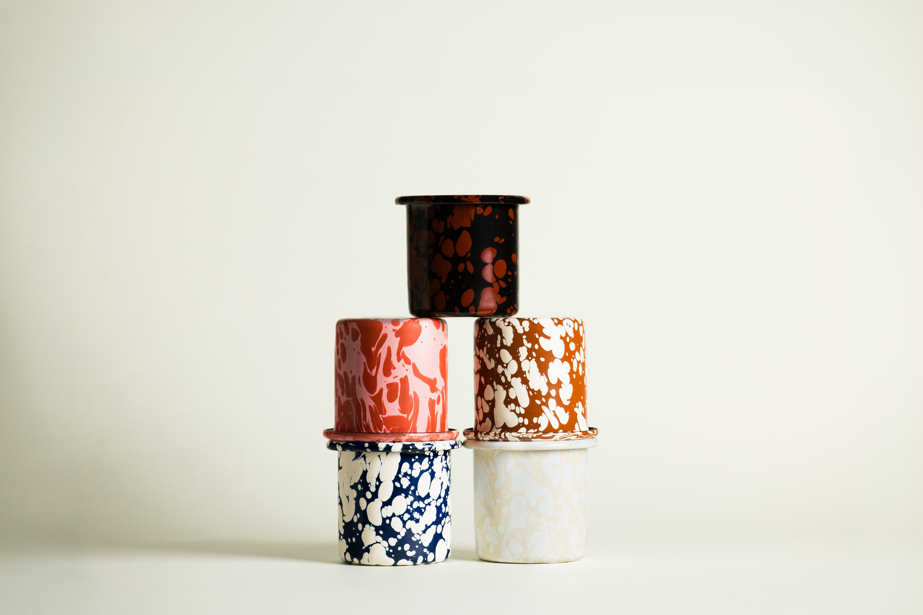 MINI-MUGS  <br> Set Color Mix