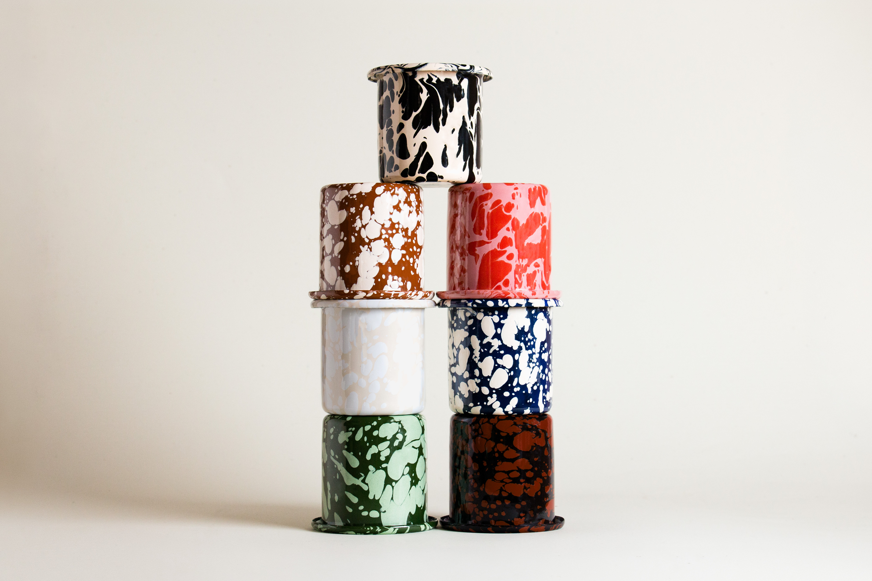 MINI-MUGS  <br> Set Color Mix