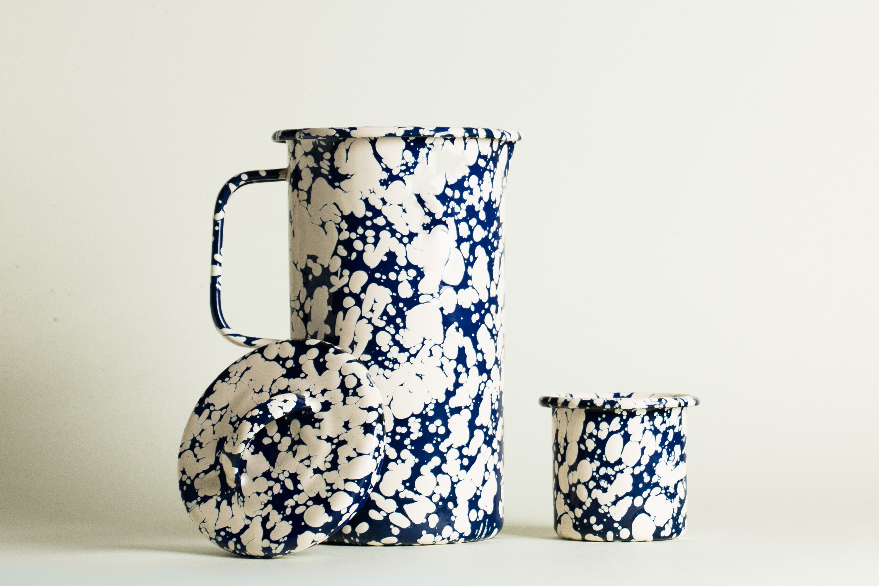 MINI-MUG  <br> Cobalt/Ecru